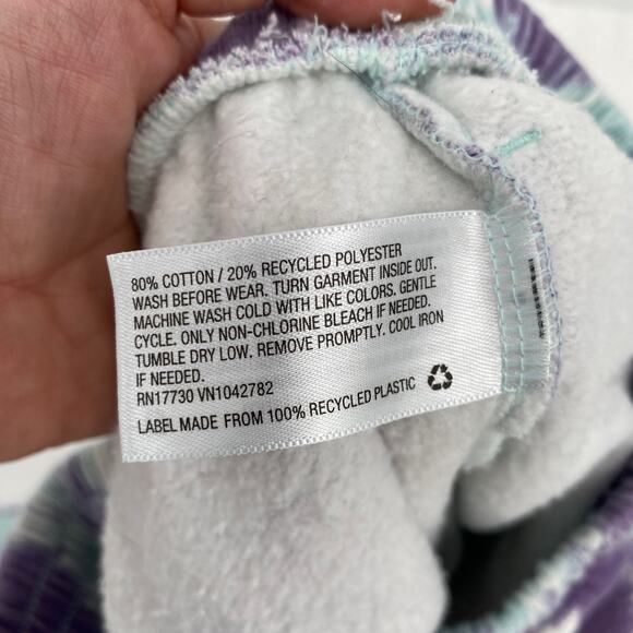 Art Class Tie Dye Jogger Pants Casual Purple Blue Size Girls XL 14/16 - Picture 6 of 7